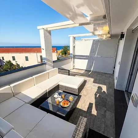 Huge Sea Terrace - Sunset Views - Terrazza Fronte Mare 2 Passi Dalla Bosa